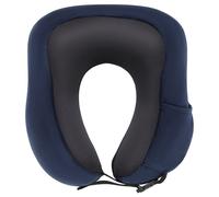 Samsonite TA Revolution - Almohada ergonómica de Espuma viscoelástica para el Cuello, para avión, Coche y Viaje, Color Azul