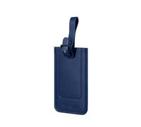 Samsonite TA Revolution - Juego de 2 etiquetas de equipaje para maletas y bolsas, con correa ajustable, tarjeta de dirección, solapa protectora para privacidad, azul medianoche