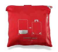 Samsonite TA Revolution - Funda Protectora Plegable para Maleta Tamaño M, Funda para Maleta Adecuada para 66-69 cm, Protección para Maleta de Viaje, con Detalle Reflectante, Rojo