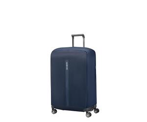 Samsonite TA Revolution - Funda Protectora Plegable para Maleta Talla L, Funda Apta para 75-79 cm, Protección de Maleta, con Detalle Reflectante, Azul (Midnight Blue)