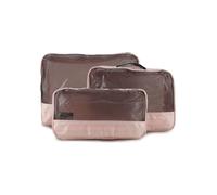 Samsonite TA Revolution - Set de Cubos de Embalaje 3 Piezas, Organizador de Viaje & Maleta de, Cubos para Vacaciones, Organizador para Maleta y Mochila, Rosa
