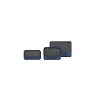 Samsonite TA Revolution - Set de Cubos de Embalaje 3 Piezas, Organizador de Viaje & Maleta de, Cubos para Vacaciones, Organizador para Maleta y Mochila, Azul (Midnight Blue)