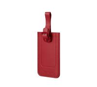 Samsonite TA Revolution - Juego de 2 etiquetas para equipaje y maletas, con correa ajustable, tarjeta de dirección, solapa protectora para privacidad, color rojo