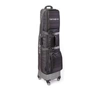 Samsonite The Protector Hard & Soft Golf Travel Cover con Ruedas de tiburón, Color Negro