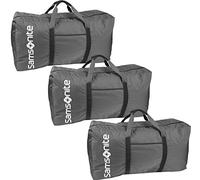 Samsonite Tote-A-Ton Bolsa de Lona de 32.5 Pulgadas, Color carbón, Paquete de 3
