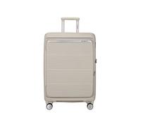 SAMSONITE Trolley PARALUX SPINNER 67cm ampliable Stone Grey crema
