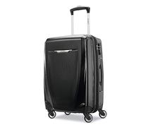 Samsonite Winfield 3 DLX - Maleta rígida con Ruedas giratorias, Black, Carry-On 20-Inch, Winfield 3 DLX - Maleta rígida expandible con Ruedas giratorias
