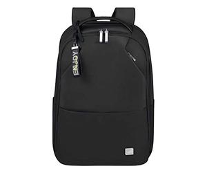 Samsonite Workionist - Mochila para laptop 14.1 pulgadas, 40 cm, 14 L, negro (negro)