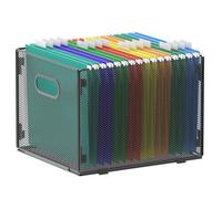 Samstar Carpeta de archivo, organizador de malla para archivos, tamaño A4