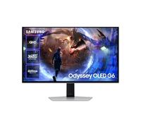 Samsung LS27DG602SUXEN - Monitor Odyssey OLED G6 de 27" QHD (2560 x 1440, 16:9, 360Hz, 0,03ms, FreeSync Premium Pro, Antirreflejos, Modo Eye Saver, Flicker Free), Plateado, Versión 2024