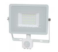 SAMSUNG 30W LED CHIP PROYECTOR LUZ CA'LIDA 3000K CON SENSOR EN ALUMINIO FUNDIDO