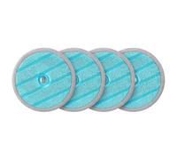 Samsung 4 Almohadillas de Microfibra para Limpiador de Spinning Sweeper VCA-WBA95/GL, Reutilizables, antibacterianas, diámetro de 17 cm, 4 Unidades, VCA-SPW95/VT, Color Azul