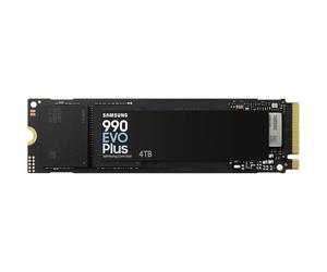 Samsung 990 EVO Plus M.2 2280 PCIe Gen 4.0 x4 / 5.0 x2 NVMe SSD 4TB MZ-V9S4T0BW
