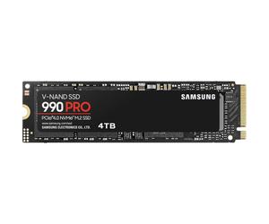 Samsung 990 PRO M.2 2280 PCIe Gen 4x4 NVMe SSD 4TB R7450MB/s W6900MB/s MZ-V9P4T0BW