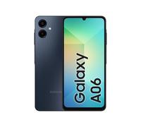 SAMSUNG Galaxy A06 4G LTE versión global SM-A065F/DS, pantalla de 6,7", doble SIM 50 MP, doble cámara negra (Black), 128 GB