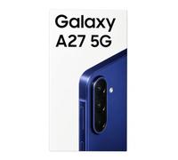Samsung A276B/DS Galaxy A27 5G, Dual, 128GB 6GB Ram, Azul | Rugged Smartphone 5G | Android 13 | 50MP + 13MP + 50MP | Batería de 8800mAh | NFC | Dual SIM | IP68/IP69K | 2 años de