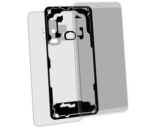 Samsung Adhesivo Original de Tapa Trasera para Samsung Galaxy S9
