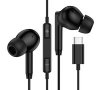 Samsung - Auriculares USB C para Samsung Galaxy A57 A37 S26 Ultra S25 FE S25 Edge S24 S23 A56 A36 A26 A16 Z Flip 7 Z Fold7, auriculares USB C con cable tipo C con micrófono
