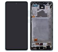 Samsung Bloc Completo Pantalla LCD Cristal Táctil para Samsung A72, Azul