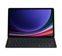 Samsung Book Cover Keyboard Slim EF-DX710 para Galaxy Tab S9 / Tab S9 FE, Funda de una Sola Pieza, diseño Delgado y Ligero, Teclado QWERTZ, Pin POGO, Compartimento S Pen, Negro