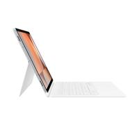 Samsung EF-DX825 - Funda para Tablet Galaxy Tab S10+, Tab S9+, Tab S9 FE+ con Teclado QWERTY y botón AI, diseño Delgado, Color Blanco