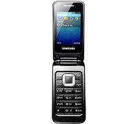 Samsung C3520 - Móvil libre (pantalla 2.4", cámara 1.3 Mp, 28 MB), negro [importado]