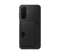Samsung Card Slot Case Funda con Ranura para Tarjeta para Galaxy A26, Negro