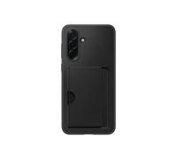 Samsung Card Slot Case Funda con Ranura para Tarjeta para Galaxy A36, Negro