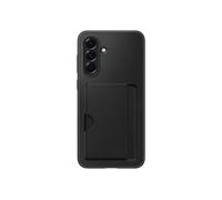 Samsung Card Slot Case Funda con Ranura para Tarjeta para Galaxy A56, Negro