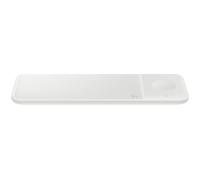 Samsung Wireless Charger Trio Auriculares, Smartphone, Reloj inteligente Blanco USB Cargador inalámbrico Carga rápida Interior