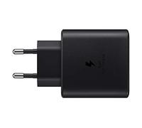 Samsung Cargador USB C, Adaptador de Corriente 25 W Ultra rápido, Carga rápida, Samsung Cargador Original, sin Cable, Negro