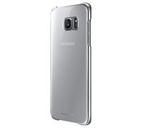 Samsung Clear Cover - Funda para Samsung Galaxy S7 Edge, color plata