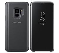 Samsung Clear View Standing Cover - Funda para Galaxy S9, color negro