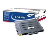Samsung CLP 515 N (CLP-510D5M/ELS) - Tóner Original de Samsung, Color Rojo, Magenta, Aprox. 5.000 páginas
