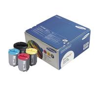 Samsung CLP-P300C pack toner negro + 3 colores (original)