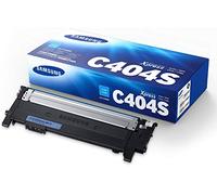 Samsung CLT-C404S, ST966A, Cian, Cartucho Tóner Original, de 1.000 páginas, compatible con impresoras Samsung LaserJet Xpress Color Serie C430, C432, C433, C480, C482 y C483