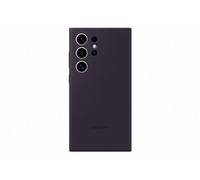 Samsung Coque en Silicone pour Galaxy S24 Ultra Violet Foncé