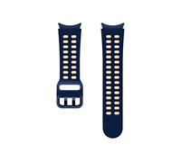 SAMSUNG Correa de reloj Galaxy Watch4 Classic Extreme Sport para hombres y mujeres, transpirable, silicona de alto rendimiento, mediano/grande, azul/mostaza