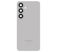 Samsung Cristal trasero original para Samsung Galaxy S24, Plata
