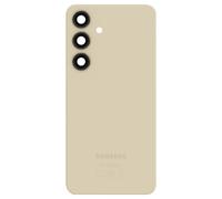 Samsung Cristal trasero original para Samsung Galaxy S24 Plus, Beis