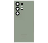 Samsung Cristal trasero original para Samsung Galaxy S24 Ultra, Verde pálido