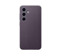 Samsung Galaxy S24 Vegan Leather Case - Dark Violet, Dark Violet