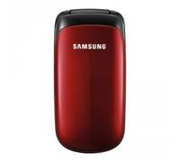 Samsung E1150i - Teléfono móvil (Pantalla de 3,6 cm (1,43 Pulgadas), Color Rojo