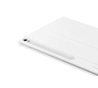 Samsung EF-DX625 - Funda para tablet Galaxy Tab S10 FE+ con teclado QWERTY y botón AI, diseño delgado, funda para tablet de dos piezas, color blanco
