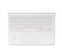 Samsung EF-DX725 QWERTZ Alemán Pogo pin Blanco