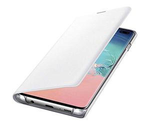 SAMSUNG EF-NG975 Led View Cover, funda oficial para SAMSUNG Galaxy 10+, color Blanco