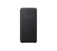 Samsung EF-NG980PBEGEU - Funda LED View para Galaxy S20 / S20 5G, Silicona, Negro - 6.2 pulgadas