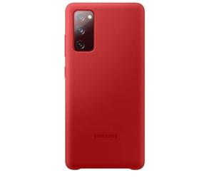Samsung EF-PG780TREGEU - Silicone Cover para Galaxy S20 FE, rojo