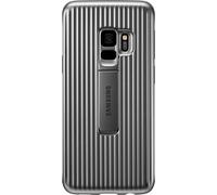 SAMSUNG EF-RG960CS - Funda reforzada con función Stand G S9 Silver