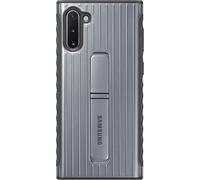 SAMSUNG EF-RN970CS - Funda reforzada Silver G Note 10